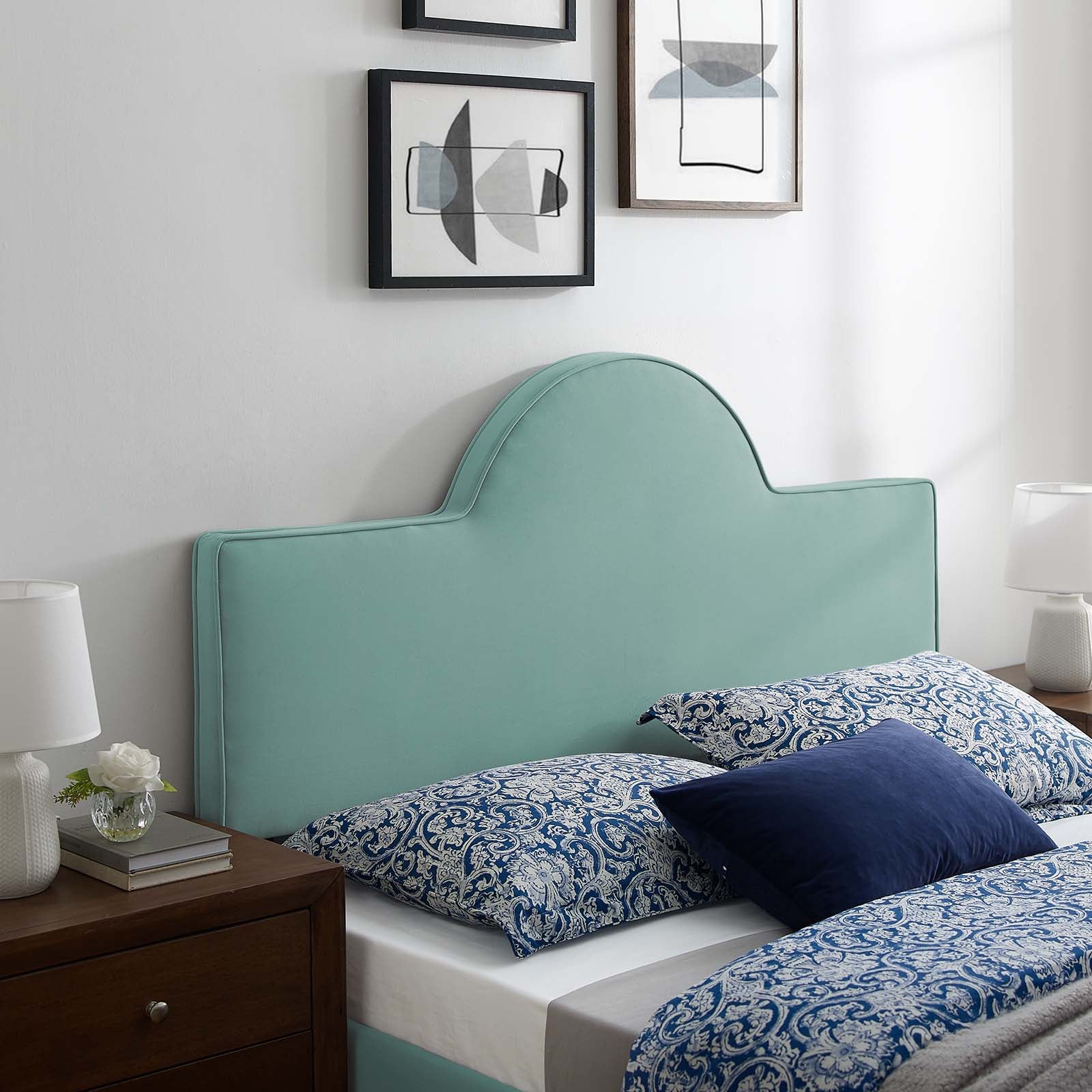 Modway Headboards - Dawn Full/Queen Headboard Mint