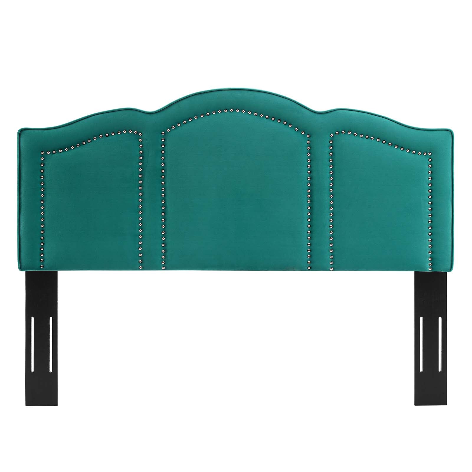 Modway Headboards - Cecilia Full/Queen Performance Velvet Headboard Teal