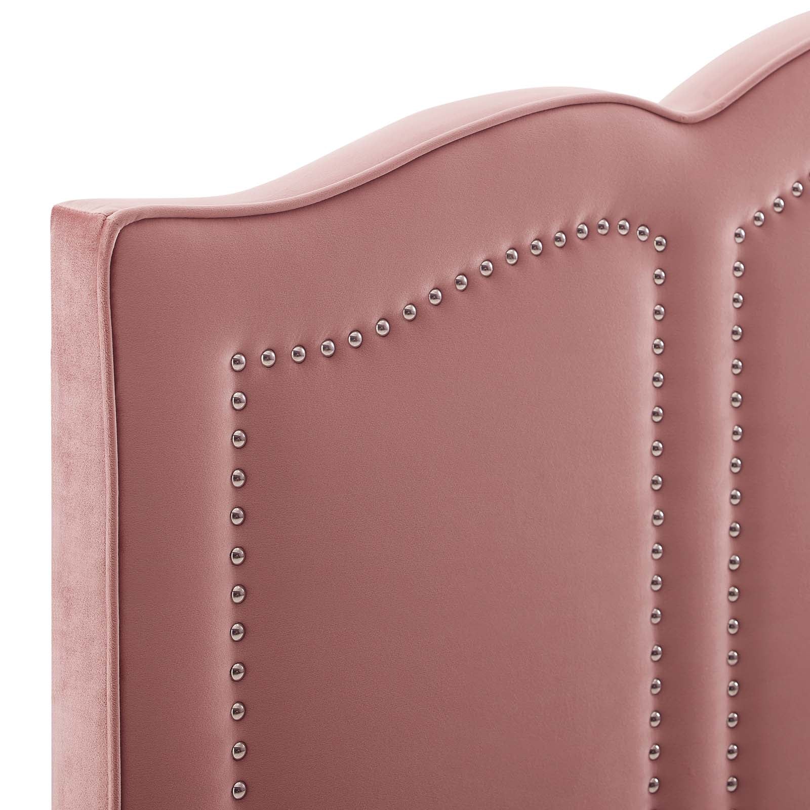 Modway Headboards - Cecilia King/California King Headboard Dusty Rose