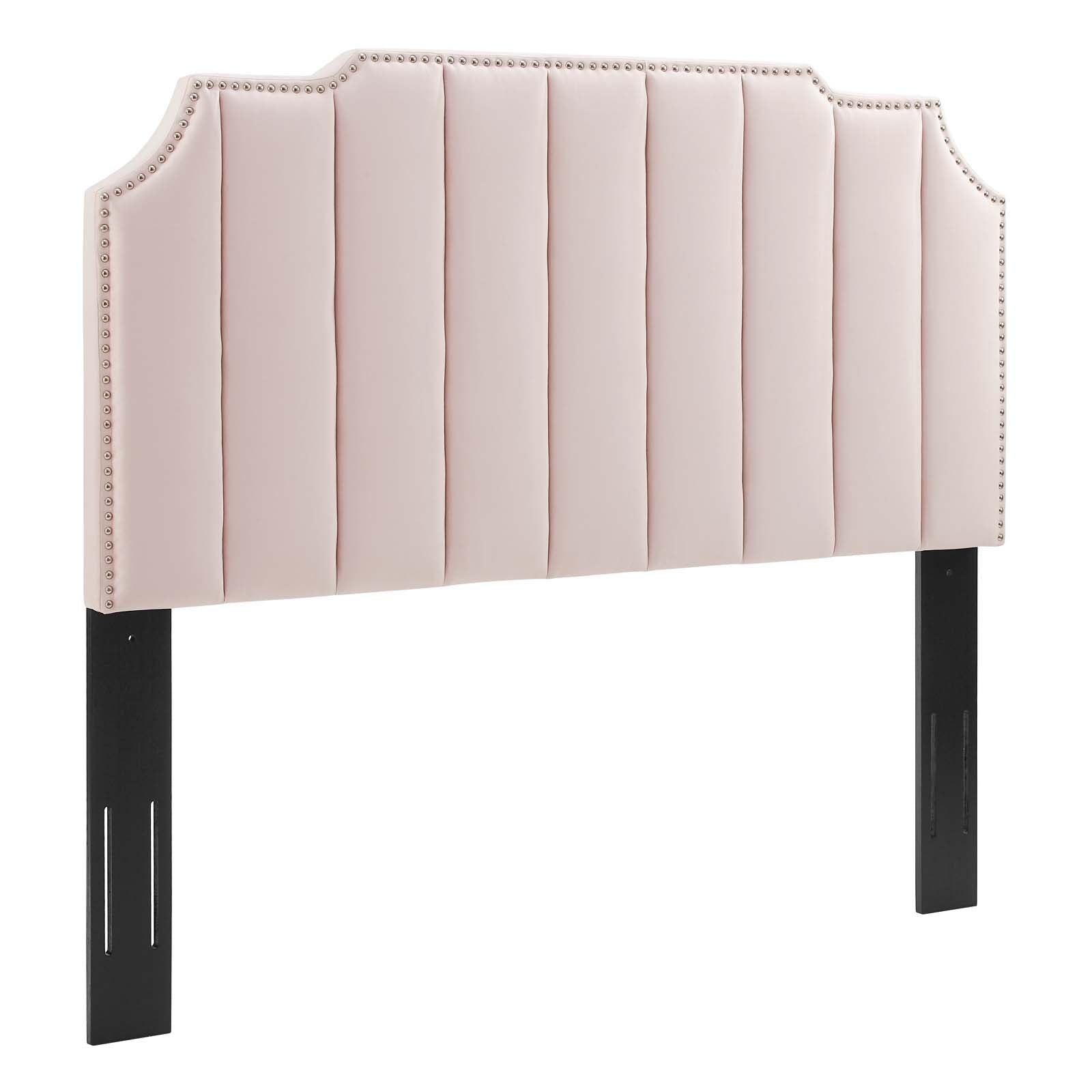 Modway Headboards - Rosalind Performance Velvet Full/Queen Headboard Pink