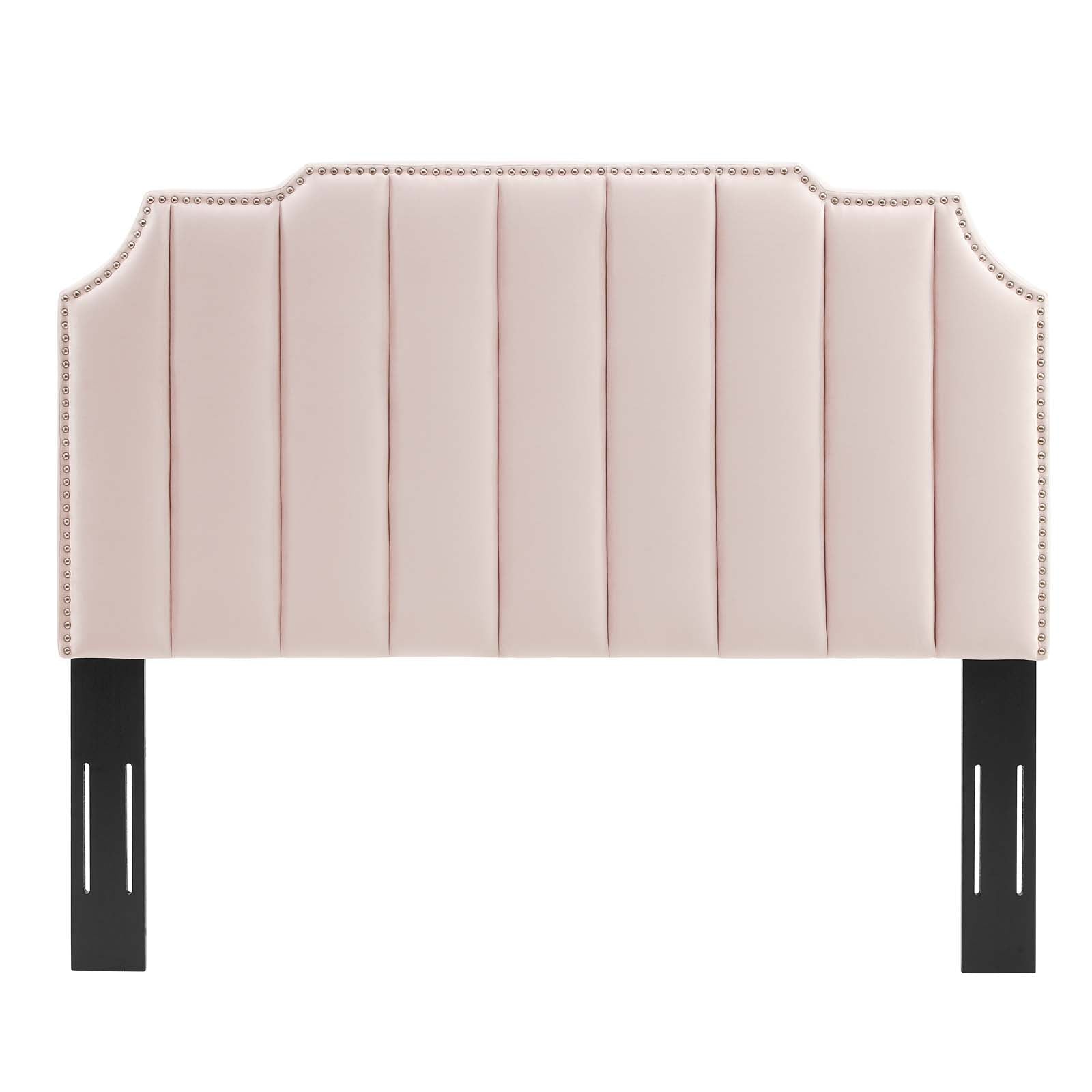 Modway Headboards - Rosalind Performance Velvet Full/Queen Headboard Pink