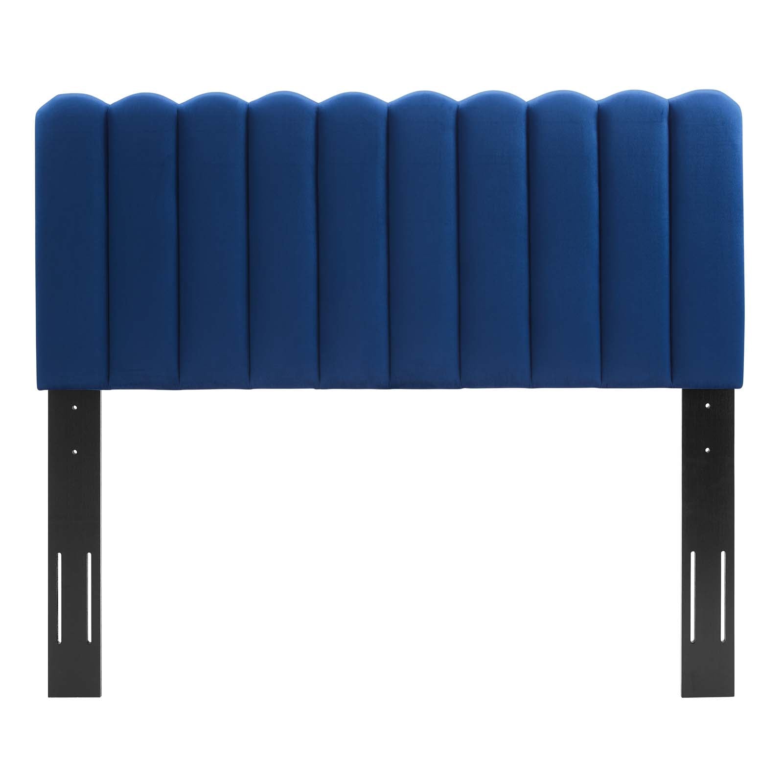 Modway Headboards - Delilah Performance Velvet Full/Queen Headboard Navy