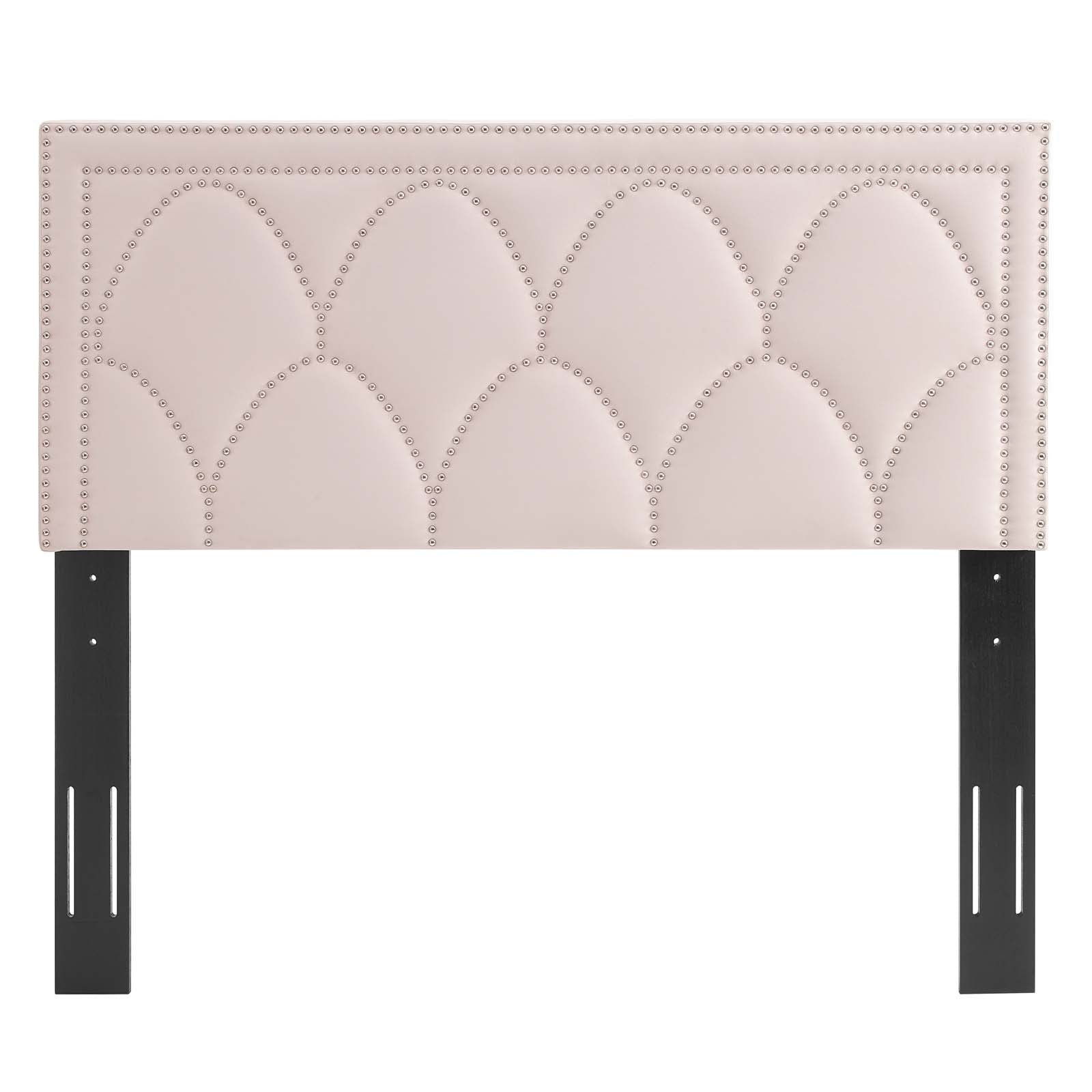 Modway Headboards - Greta Performance Velvet Twin Headboard Pink