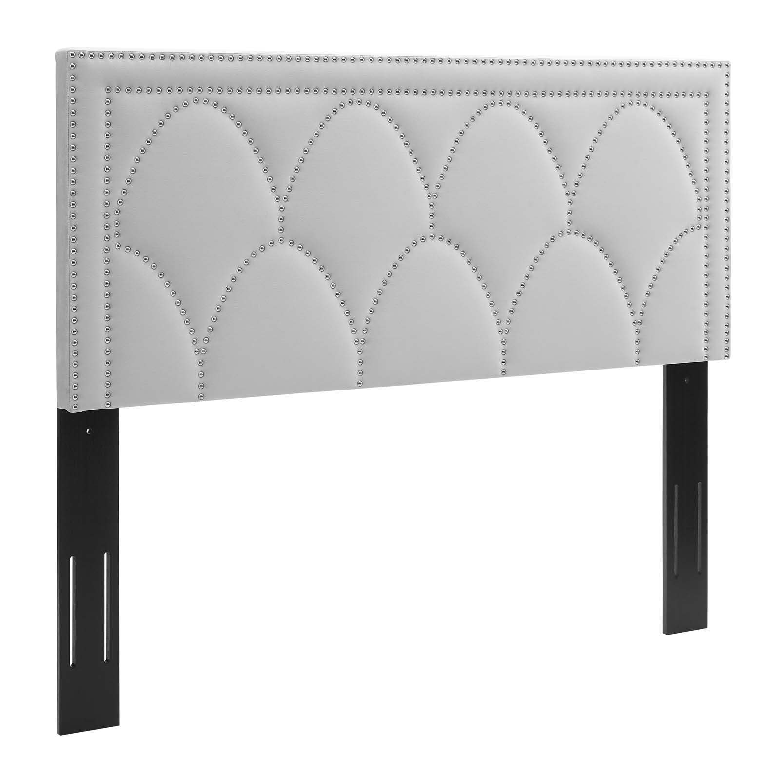 Modway Headboards - Greta Performance Velvet King/California King Headboard Light Gray