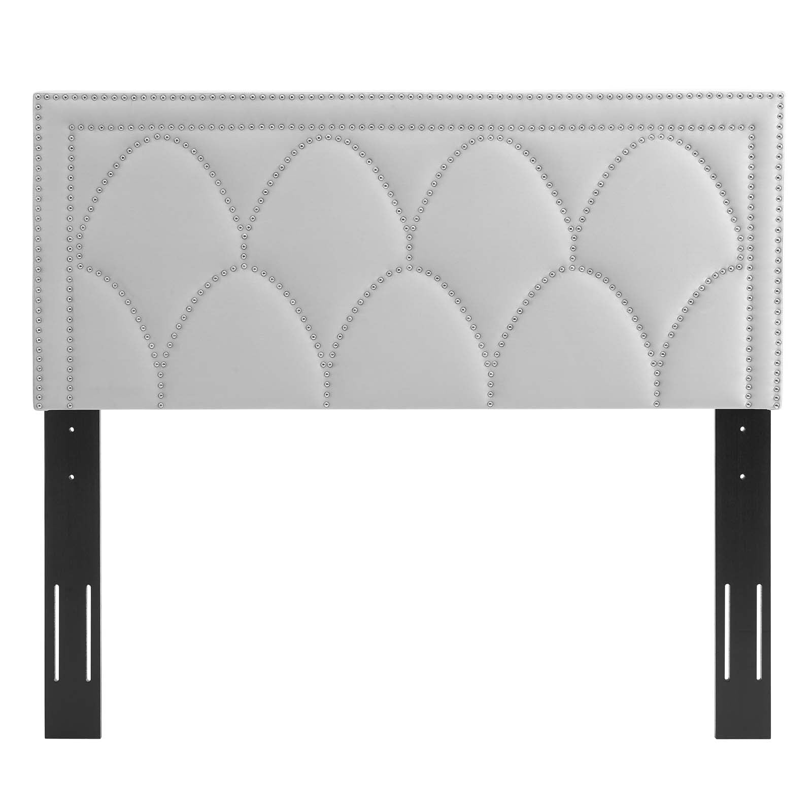 Modway Headboards - Greta Performance Velvet King/California King Headboard Light Gray