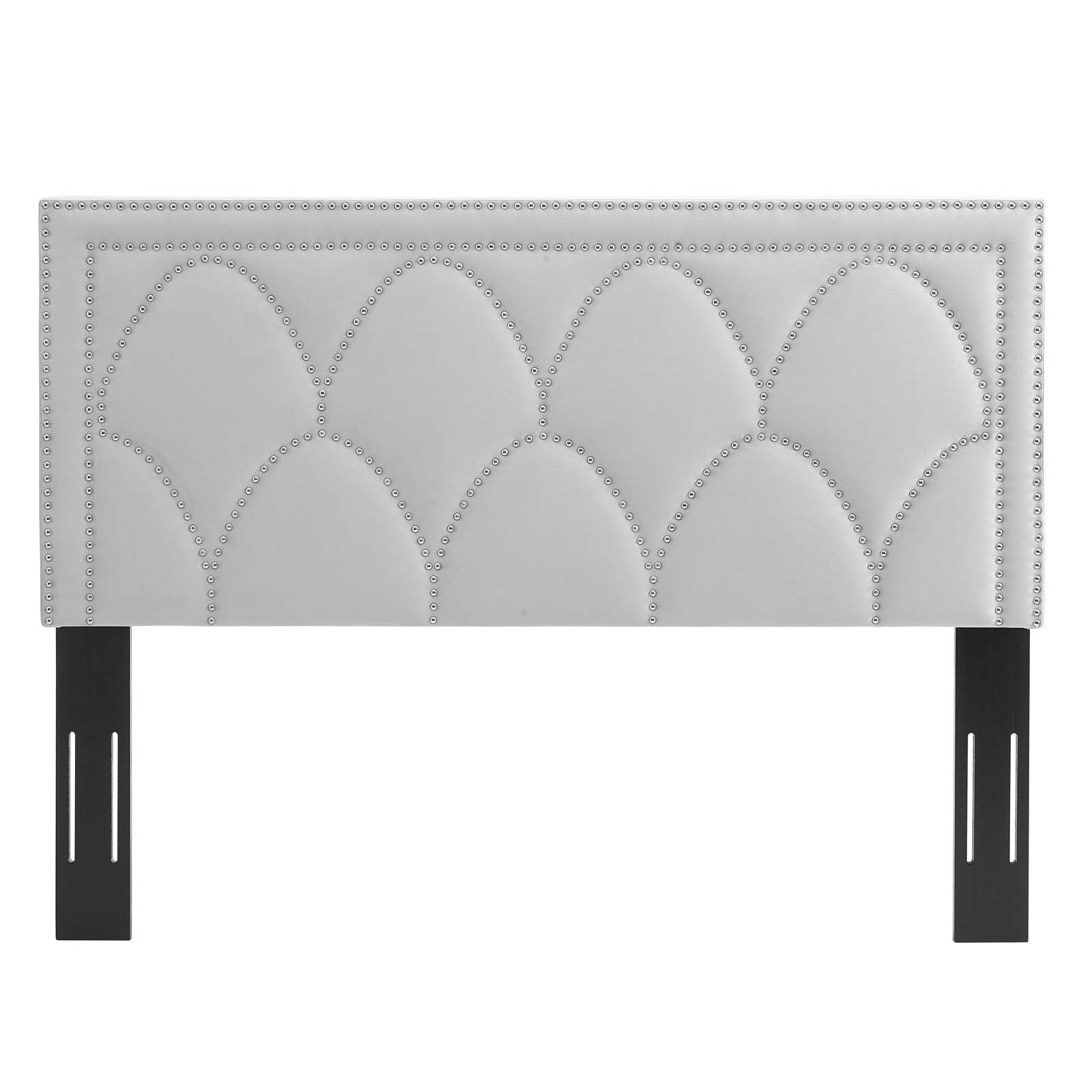 Modway Headboards - Greta Performance Velvet King/California King Headboard Light Gray