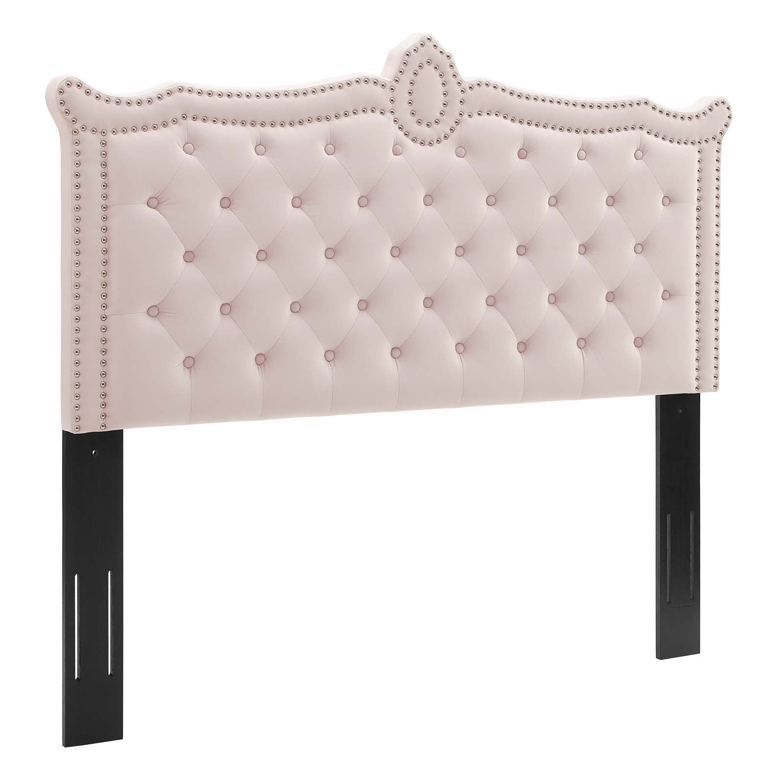 Modway Headboards - Louisa Tufted Performance Velvet King/California King Headboard Pink