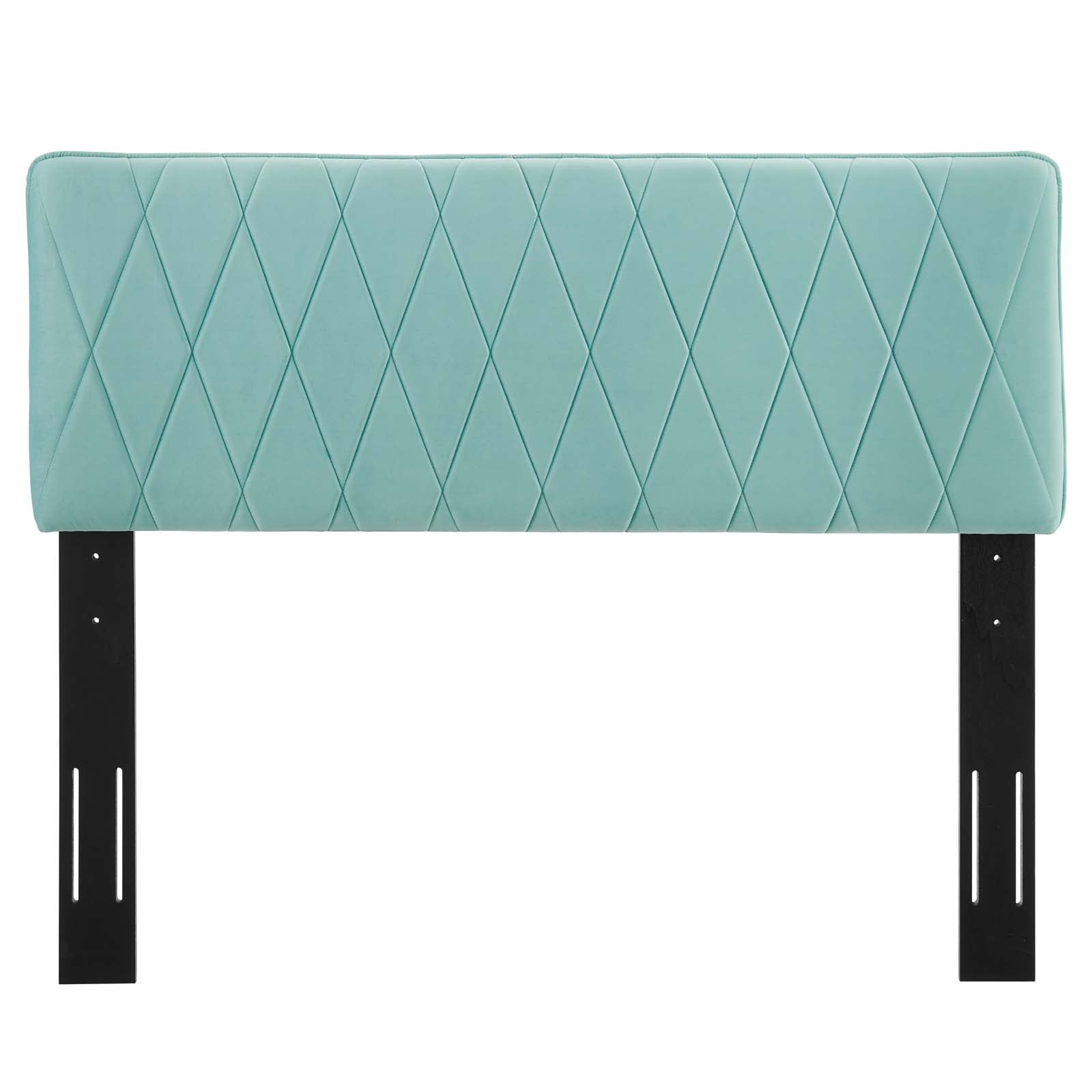 Modway Headboards - Leila Performance Velvet Full/Queen Headboard Mint