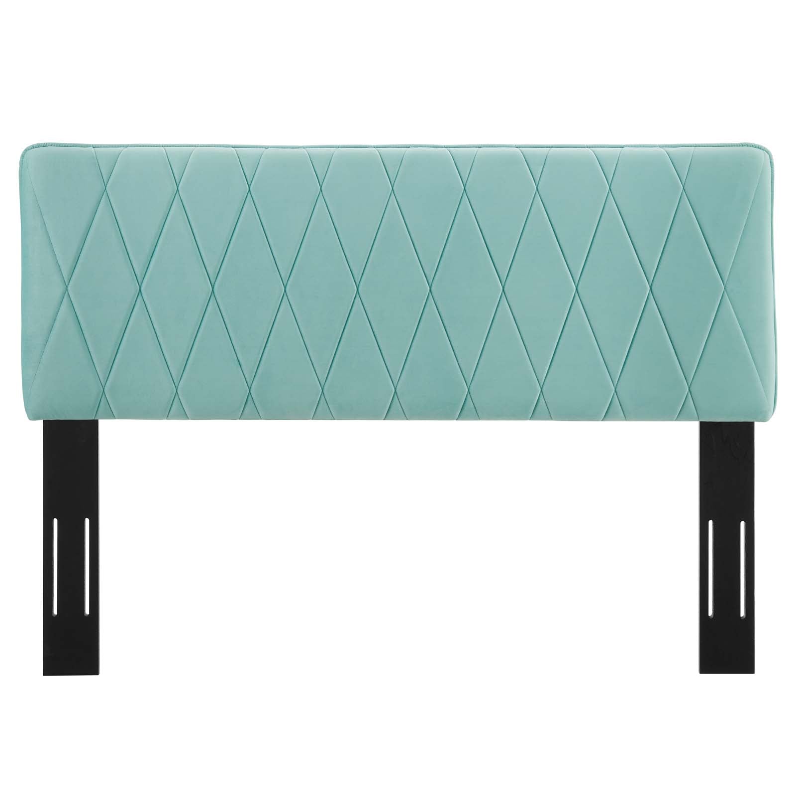 Modway Headboards - Leila Performance Velvet Full/Queen Headboard Mint