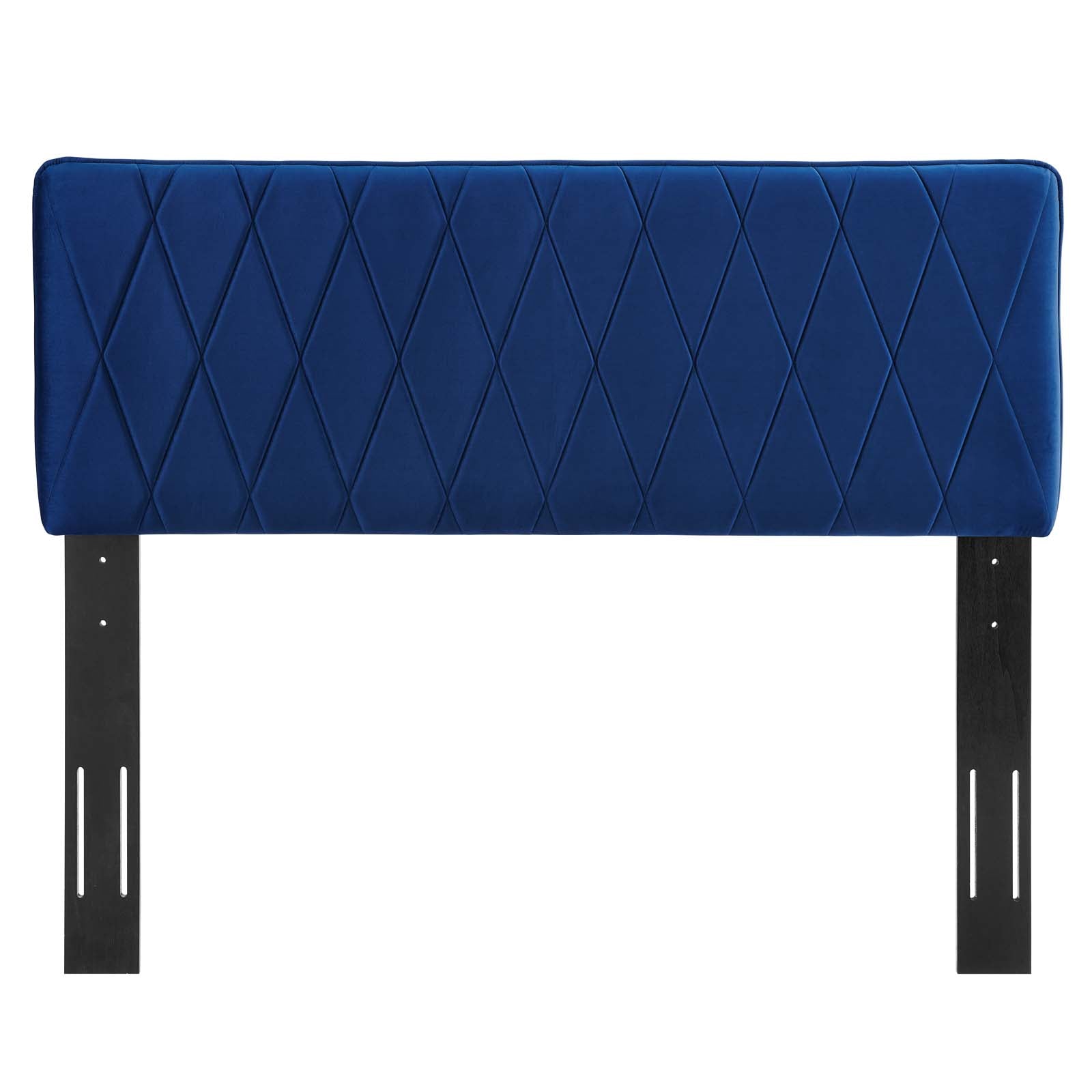 Modway Headboards - Leila Performance Velvet Full/Queen Headboard Navy