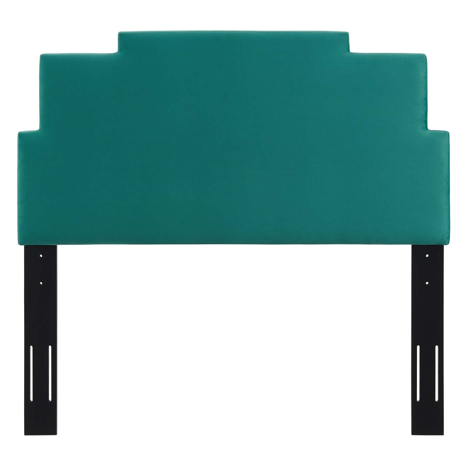 Modway Headboards - Kasia Performance Velvet Twin Headboard Teal