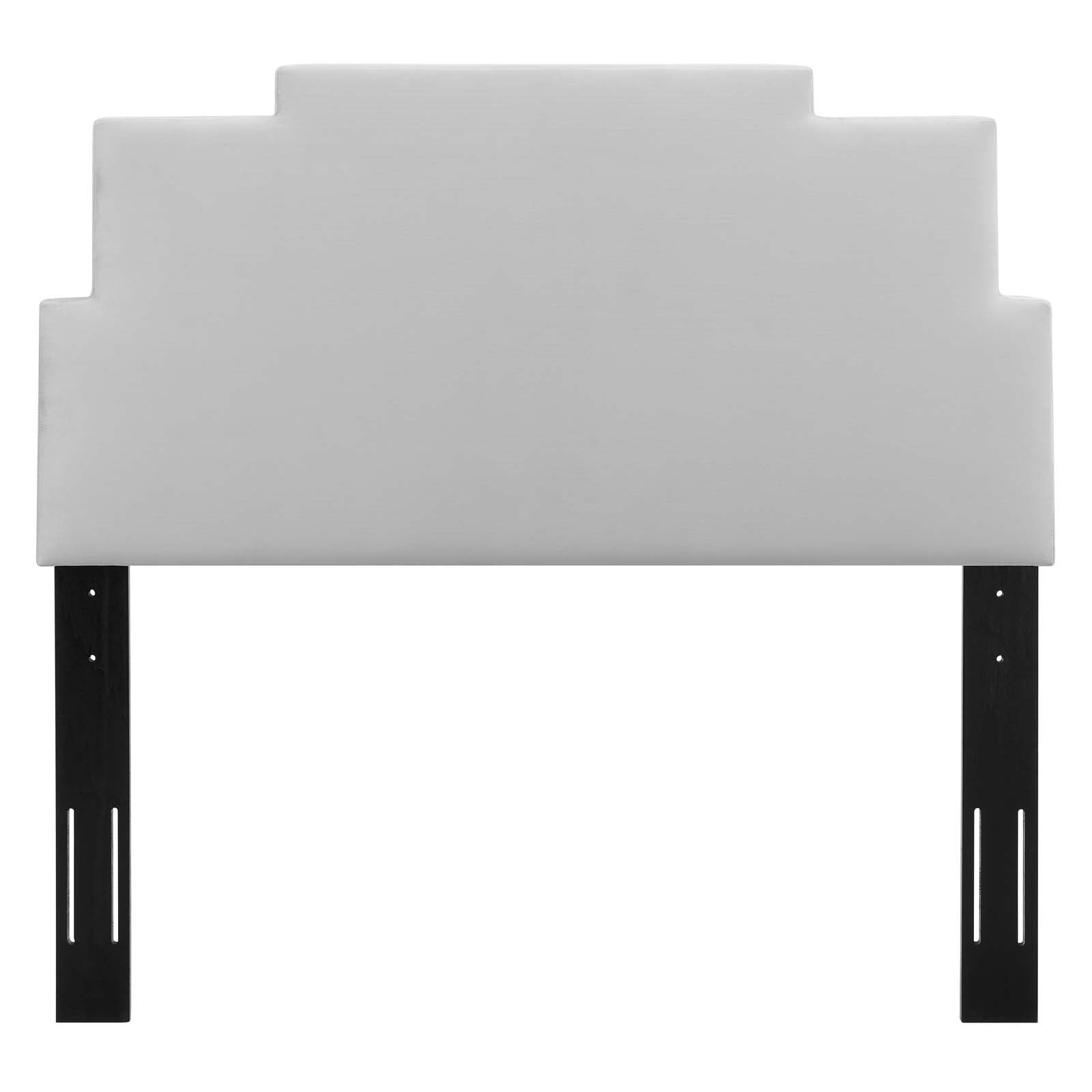 Modway Headboards - Kasia Performance Velvet Full/Queen Headboard Light Gray