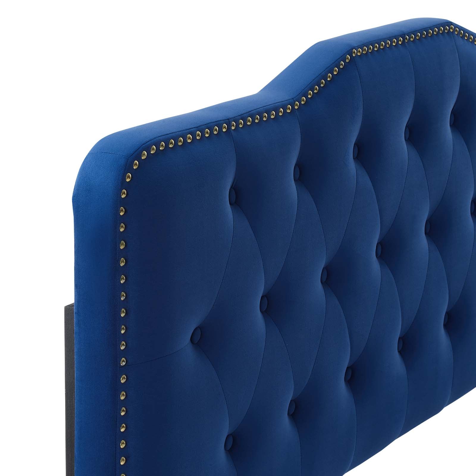 Modway Headboards - Sophia Tufted Performance Velvet King/California King Headboard Navy