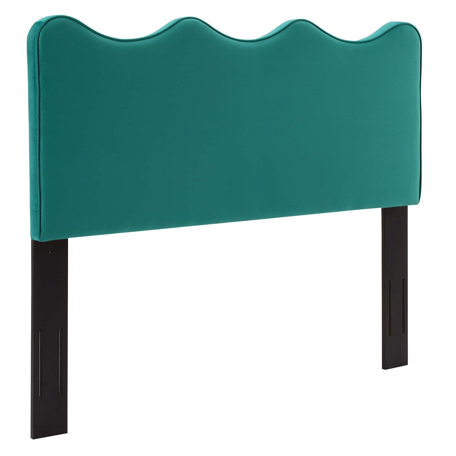 Modway Headboards - Athena Performance Velvet Twin Headboard Teal