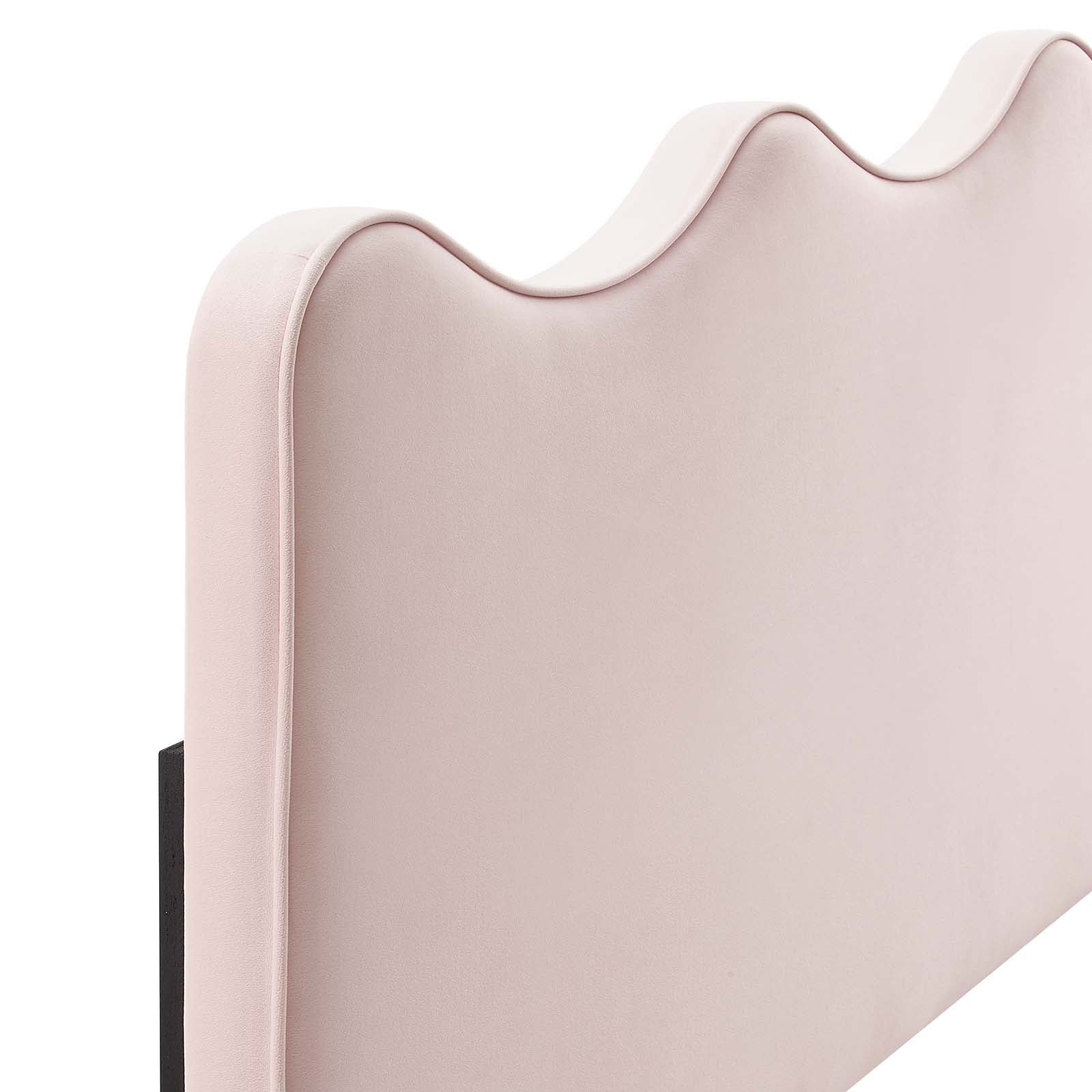 Modway Headboards - Athena Performance Velvet Full/Queen Headboard Pink