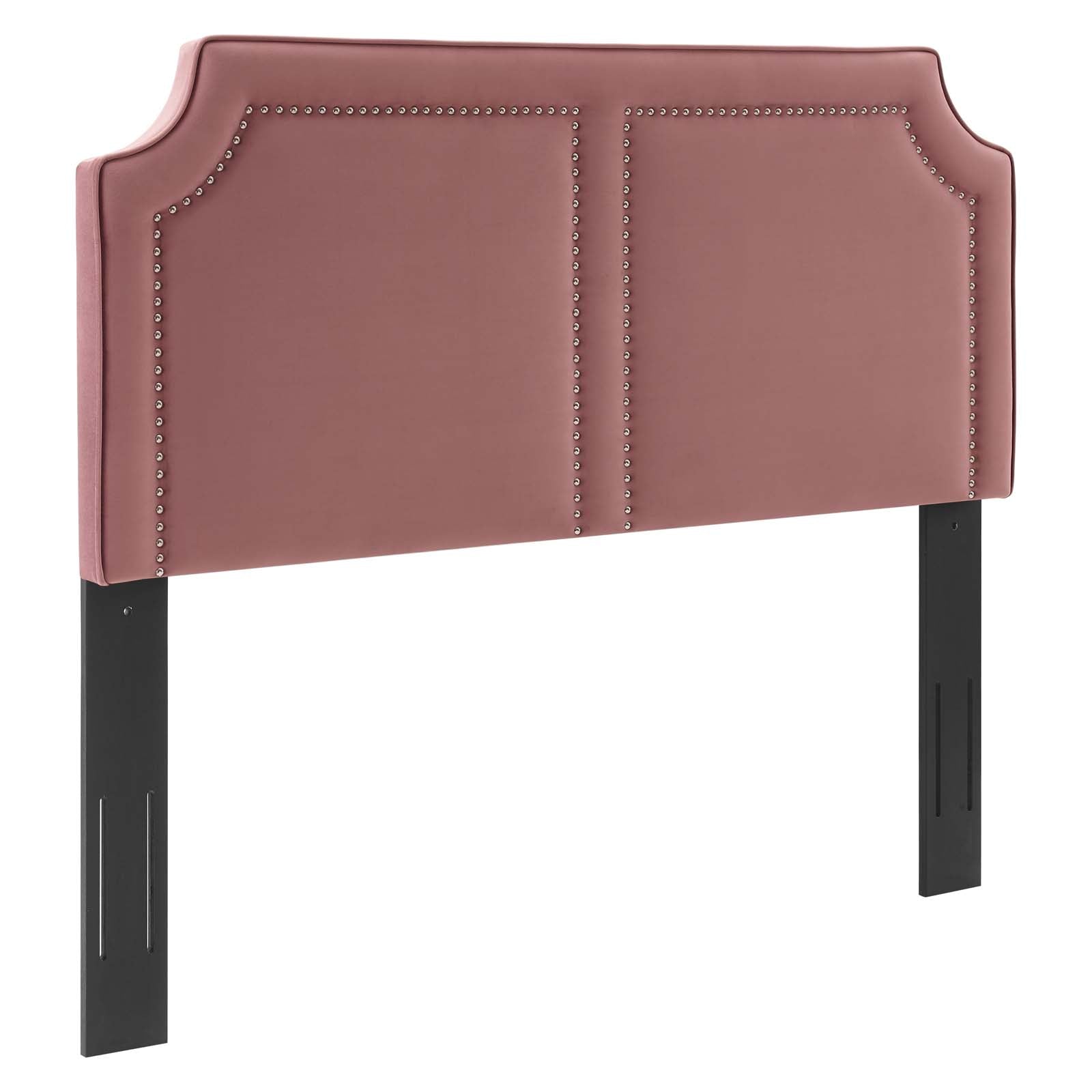 Modway Headboards - Cynthia Performance Velvet Twin Headboard Dusty Rose