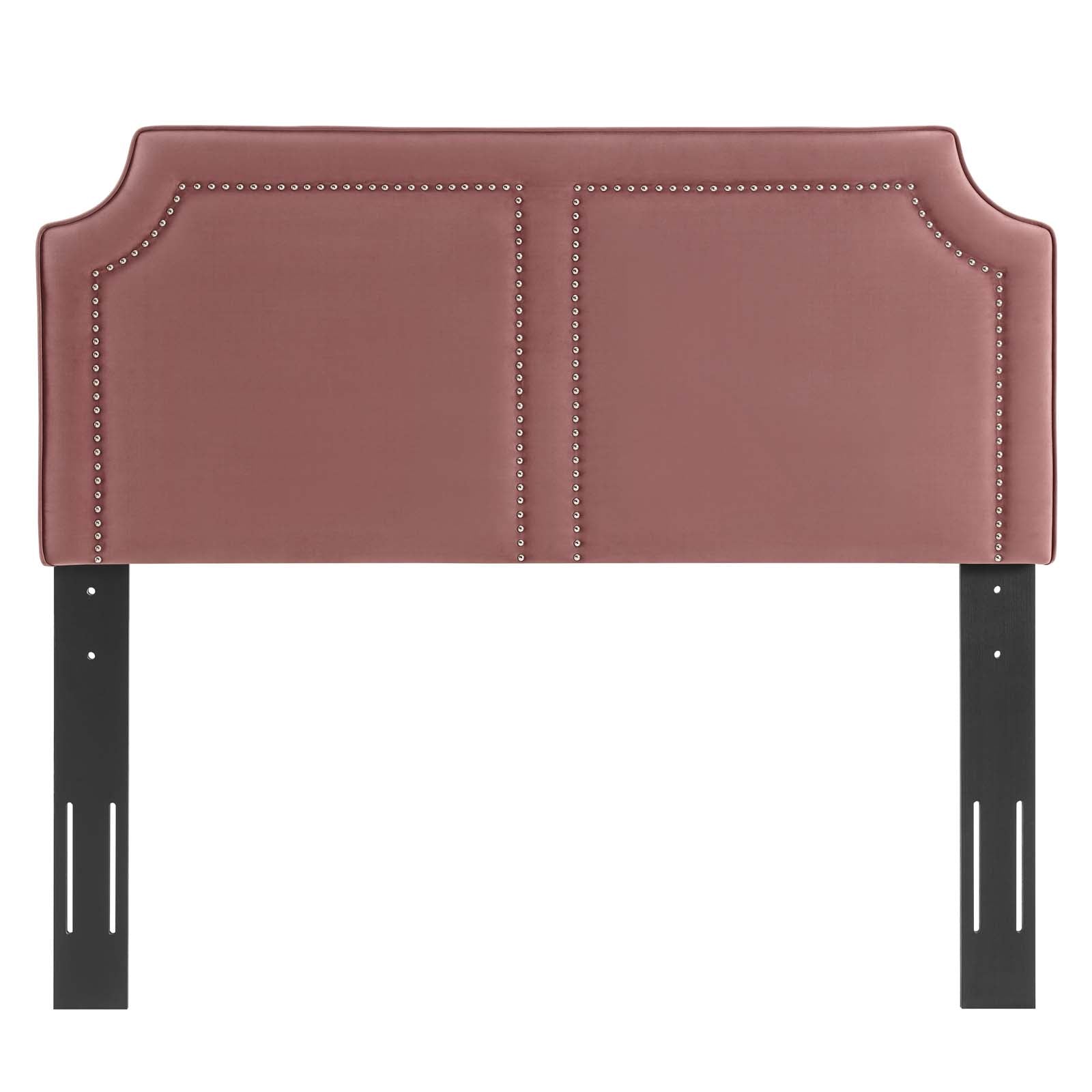 Modway Headboards - Cynthia Performance Velvet Twin Headboard Dusty Rose