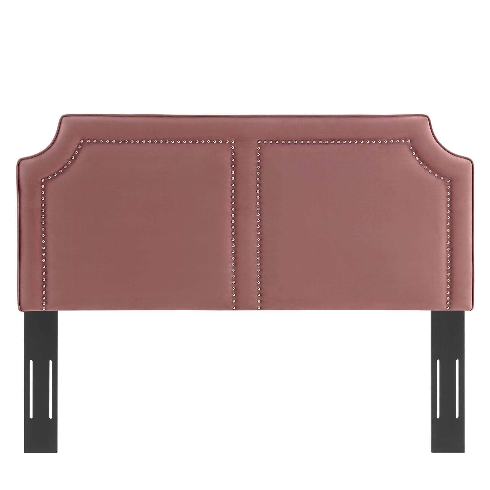 Modway Headboards - Cynthia Performance Velvet Twin Headboard Dusty Rose