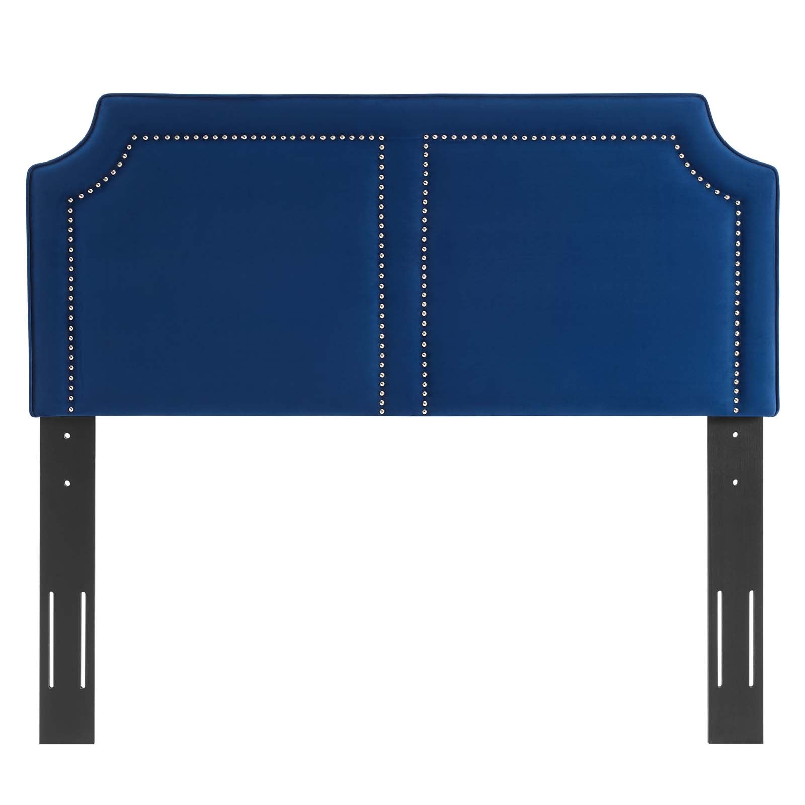 Modway Headboards - Cynthia Performance Velvet Twin Headboard Navy