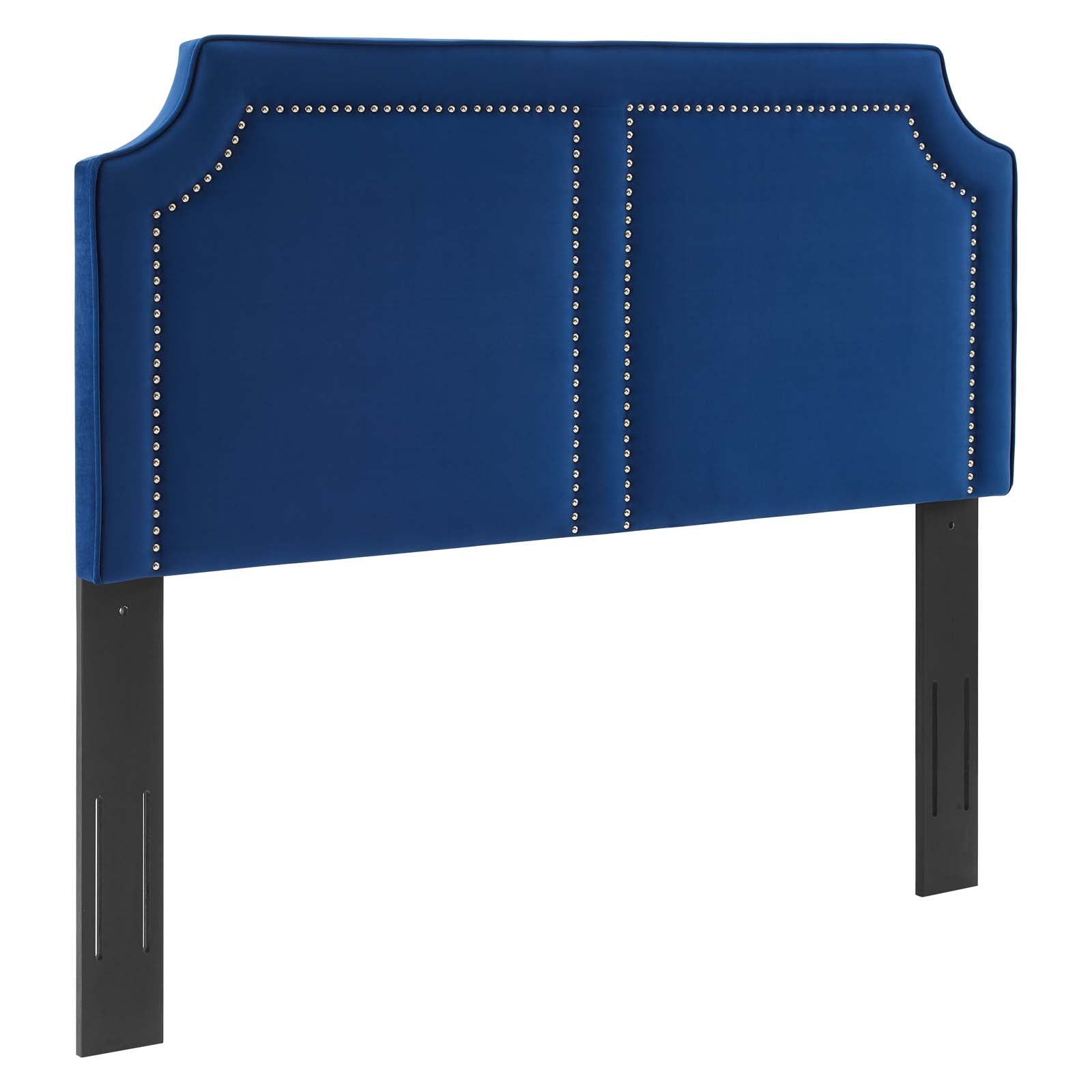 Modway Headboards - Cynthia Performance Velvet Full/Queen Headboard Navy