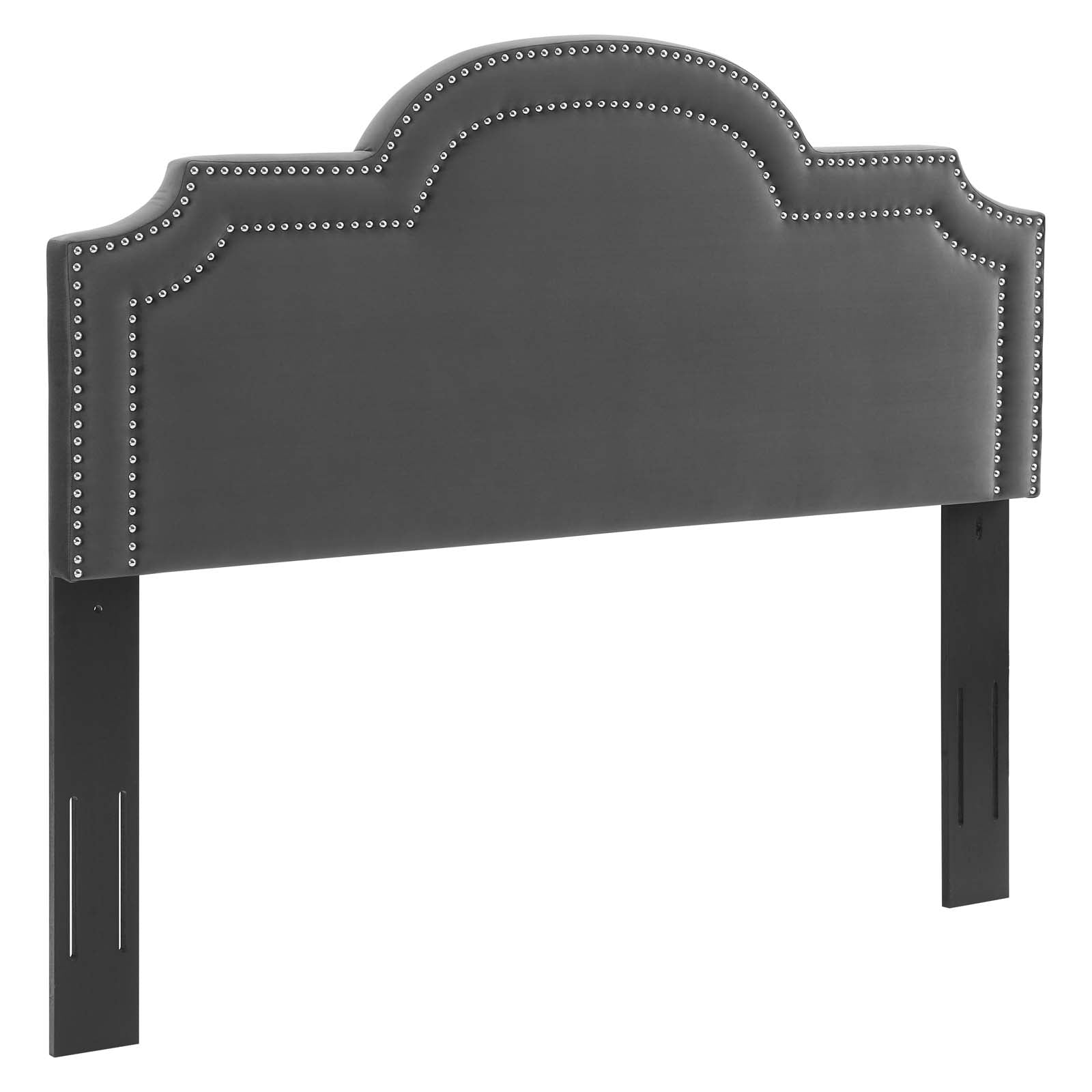 Modway Headboards - Belinda Performance Velvet Full/Queen Headboard Charcoal