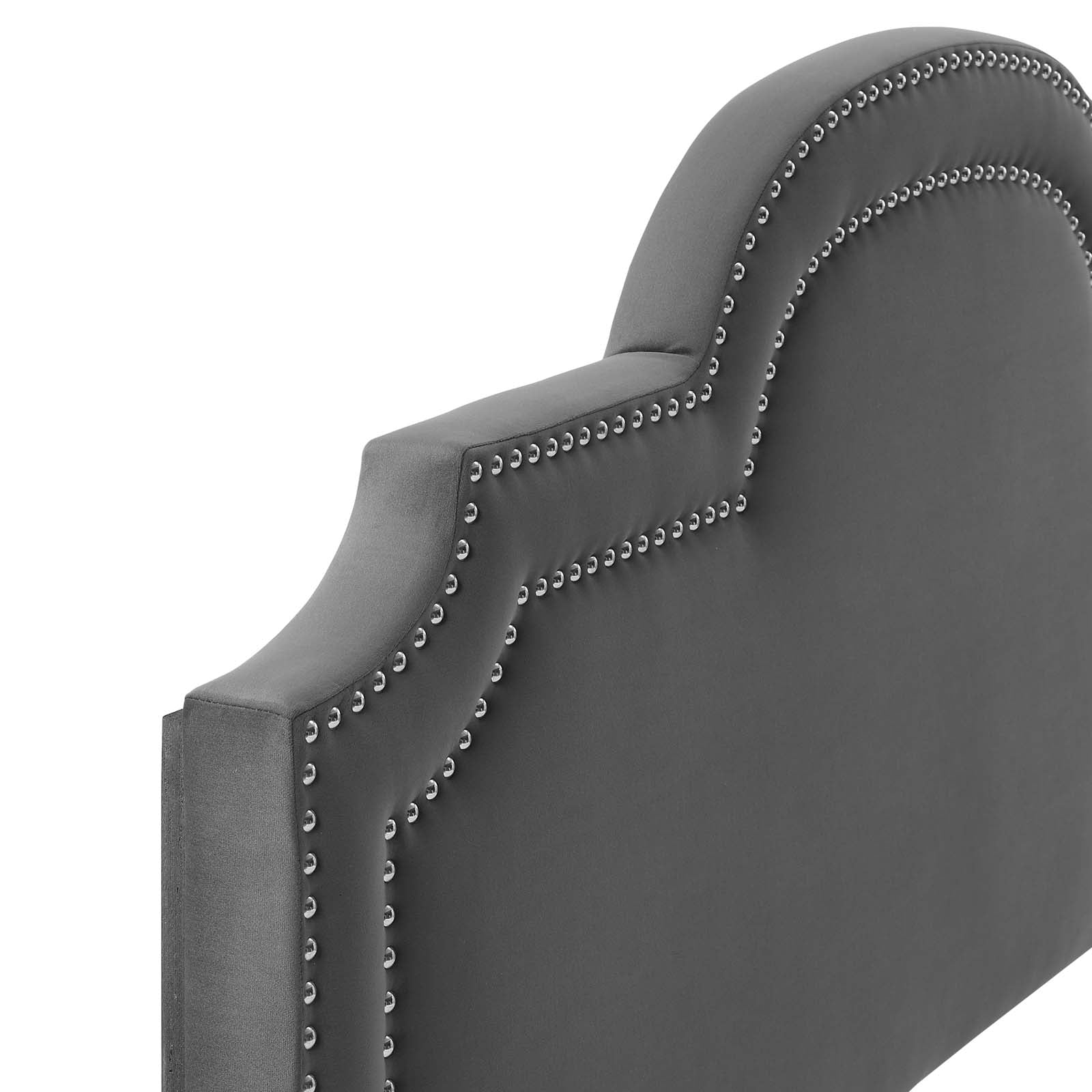 Modway Headboards - Belinda Performance Velvet Full/Queen Headboard Charcoal