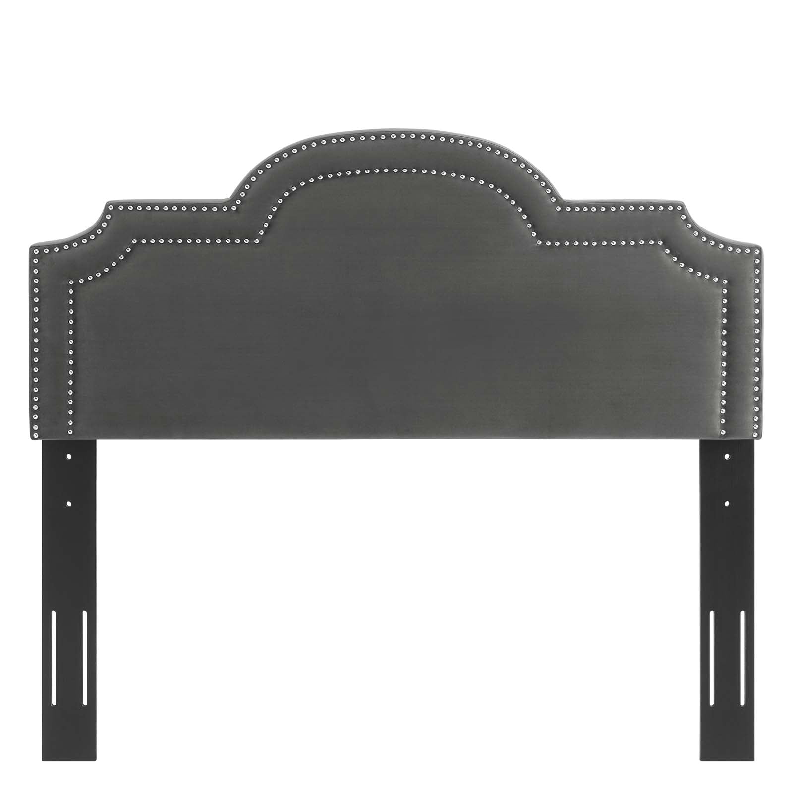 Modway Headboards - Belinda Performance Velvet Full/Queen Headboard Charcoal