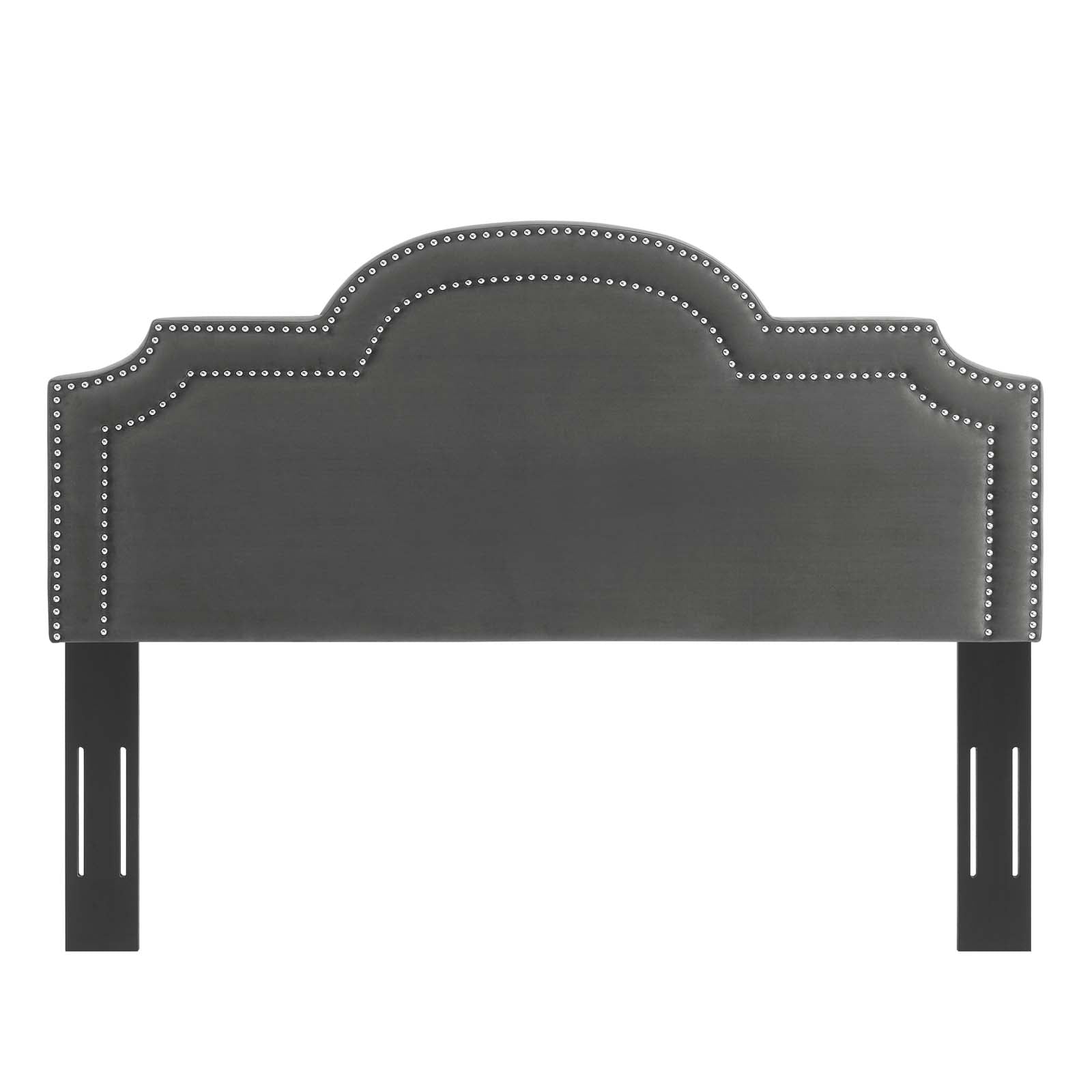 Modway Headboards - Belinda Performance Velvet Full/Queen Headboard Charcoal