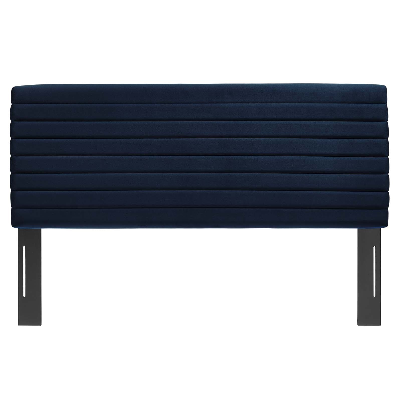 Modway Headboards - Tranquil King/California King Headboard Midnight Blue