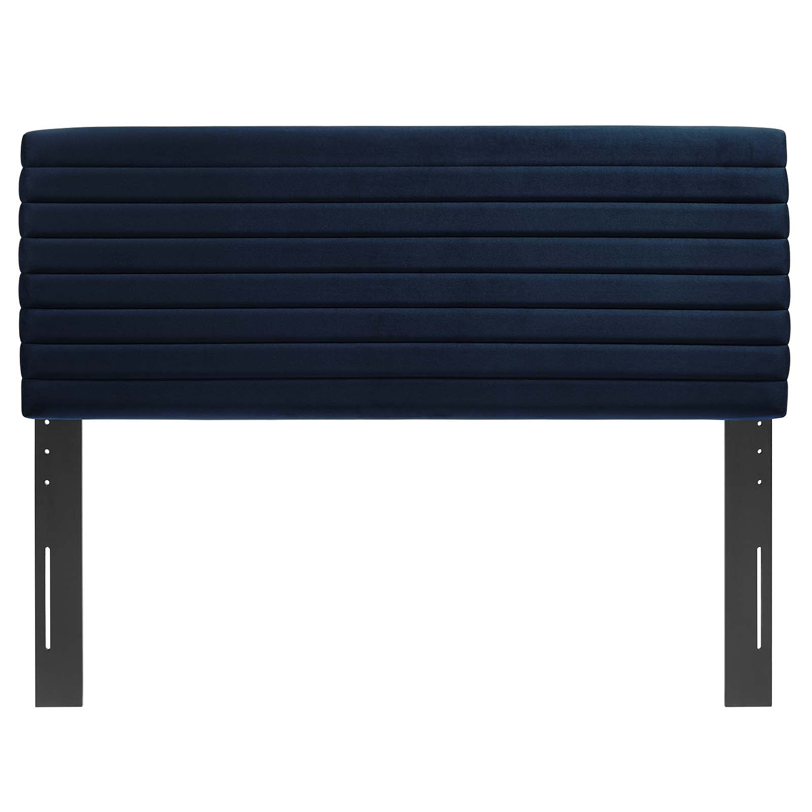 Modway Headboards - Tranquil King/California King Headboard Midnight Blue