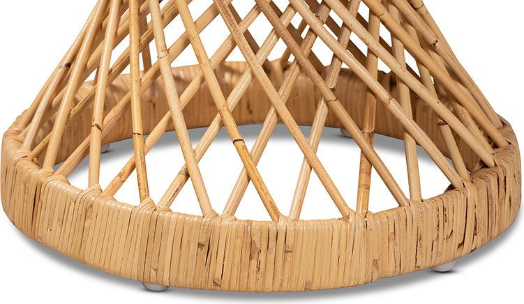 Wholesale Interiors Side & End Tables - Seville Natural Finished Rattan End Table