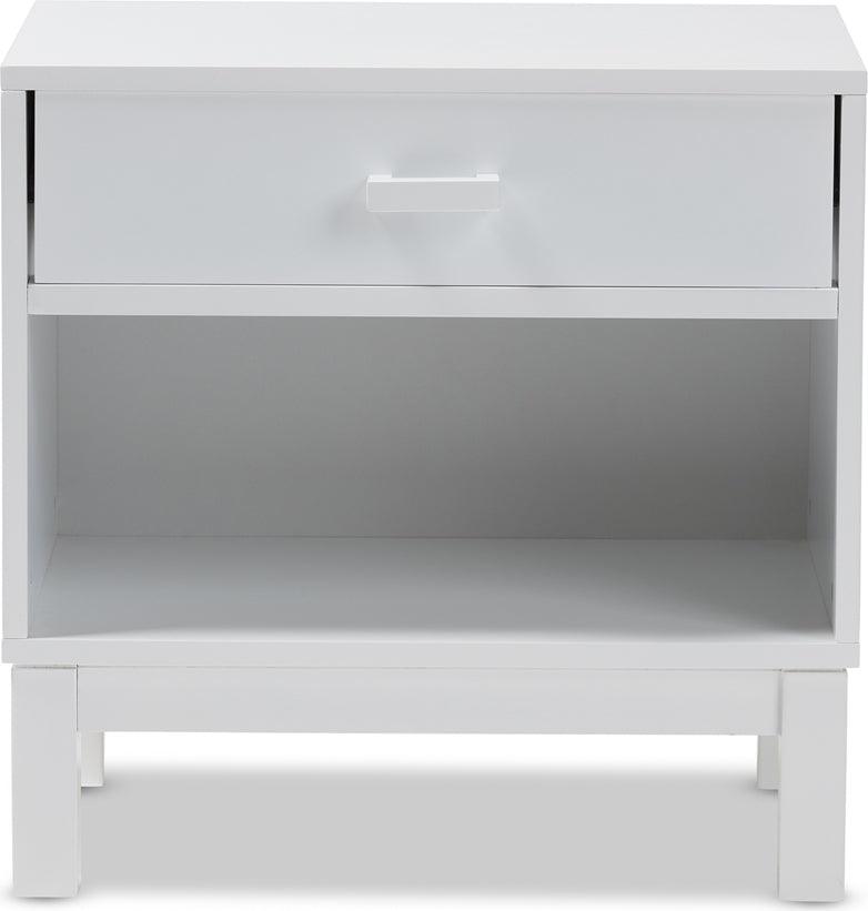 Wholesale Interiors Nightstands & Side Tables - Deirdre Nightstand White