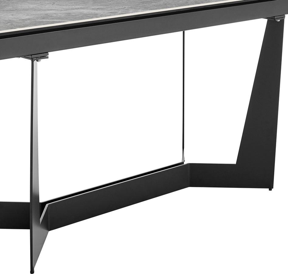 Euro Style Dining Tables - Mateo 95" Extension Table Gray