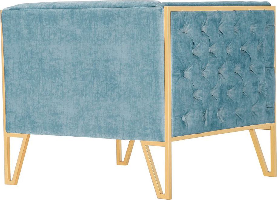 Ocean blue best sale accent chair