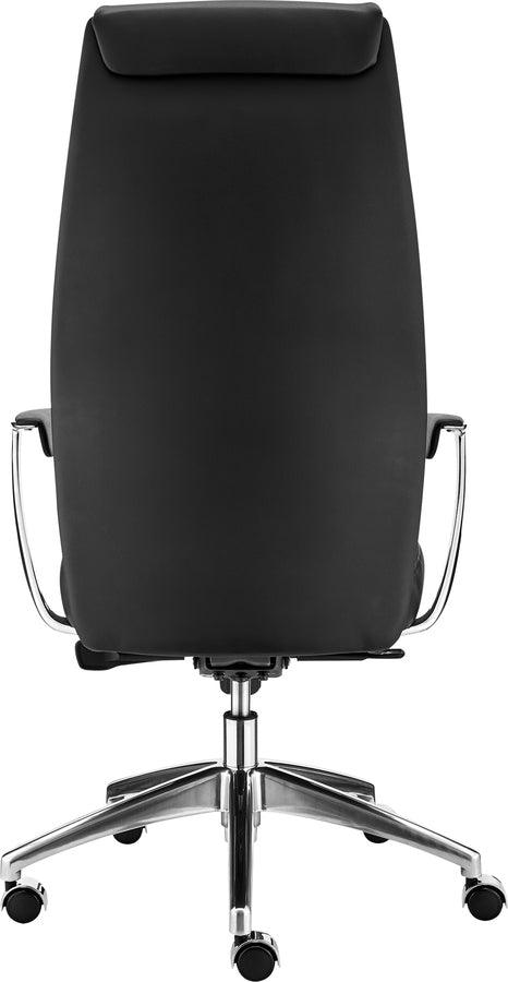 Euro Style Task Chairs - Crosby High Back Office Chair Black