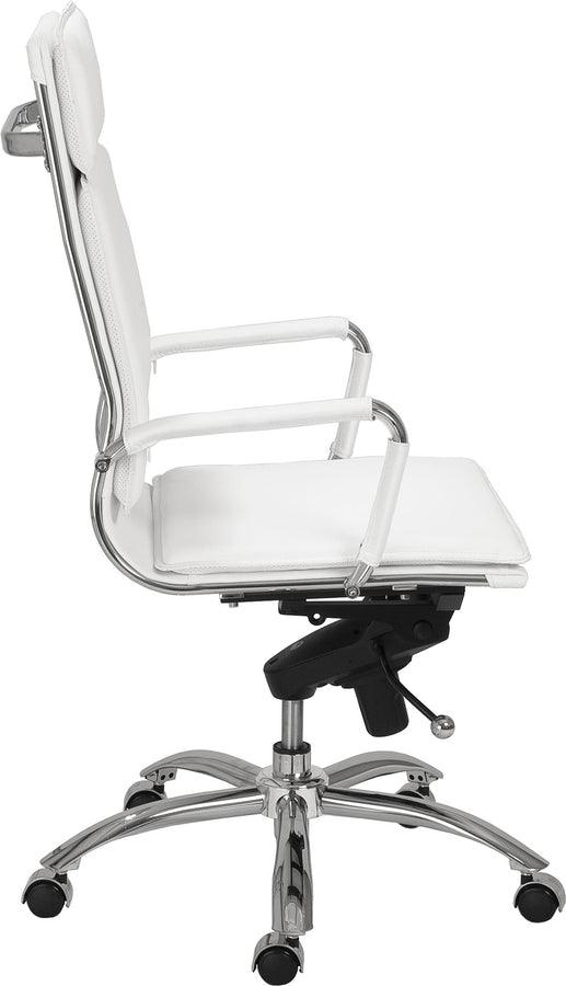 Euro Style Task Chairs - Gunar Pro High Back Office Chair White