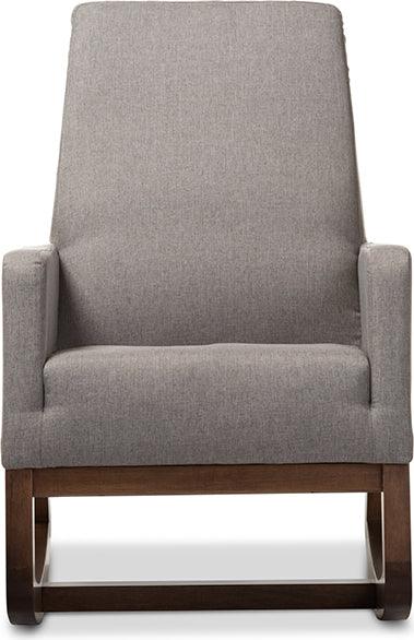 Shop Baxton Studio Yashiya Mid century Retro Modern Gray Fabric