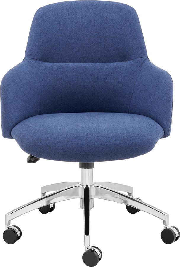 Euro Style Task Chairs - Minna Office Chair Blue