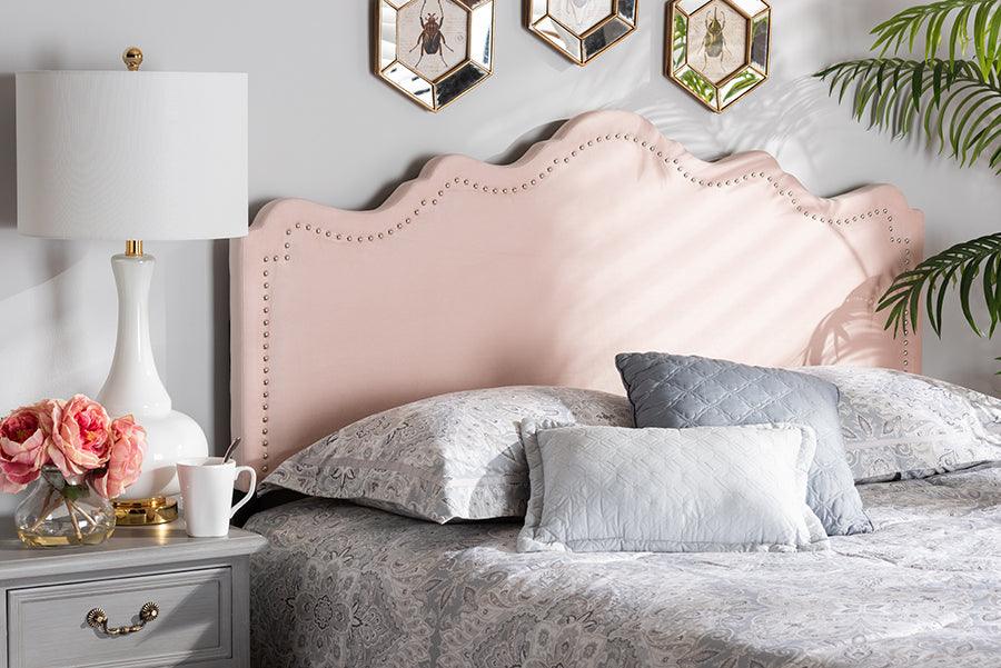 Wholesale Interiors Headboards - Nadeen Queen Headboard Light Pink