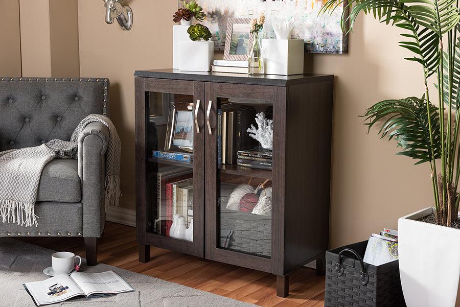 Shop Sintra Modern and Contemporary Dark Brown Sideboard Storage