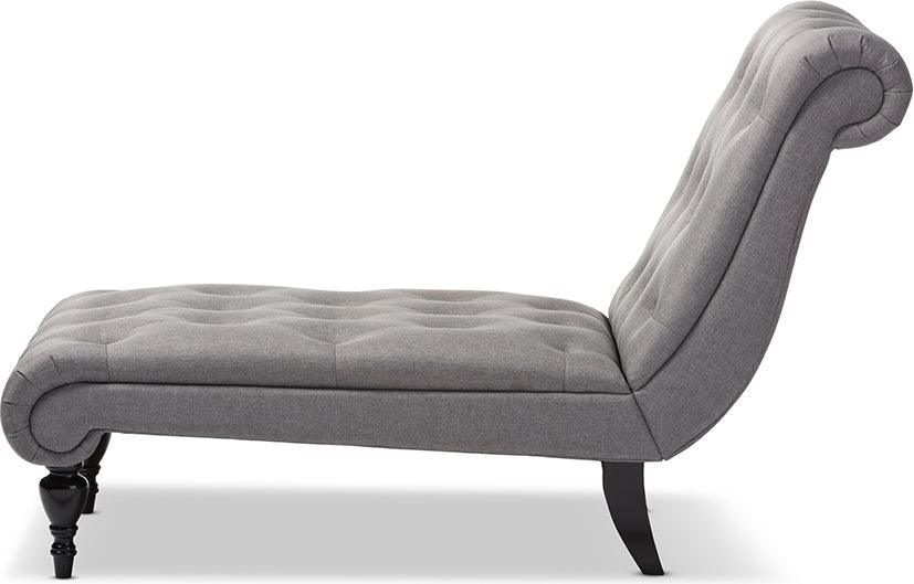 Modern grey chaise online lounge