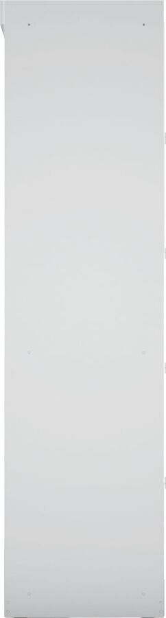 Manhattan Comfort Cabinets & Wardrobes - Mulberry 2.0 Sectional Modern Armoire Wardrobe Closet with 2 Drawers in White