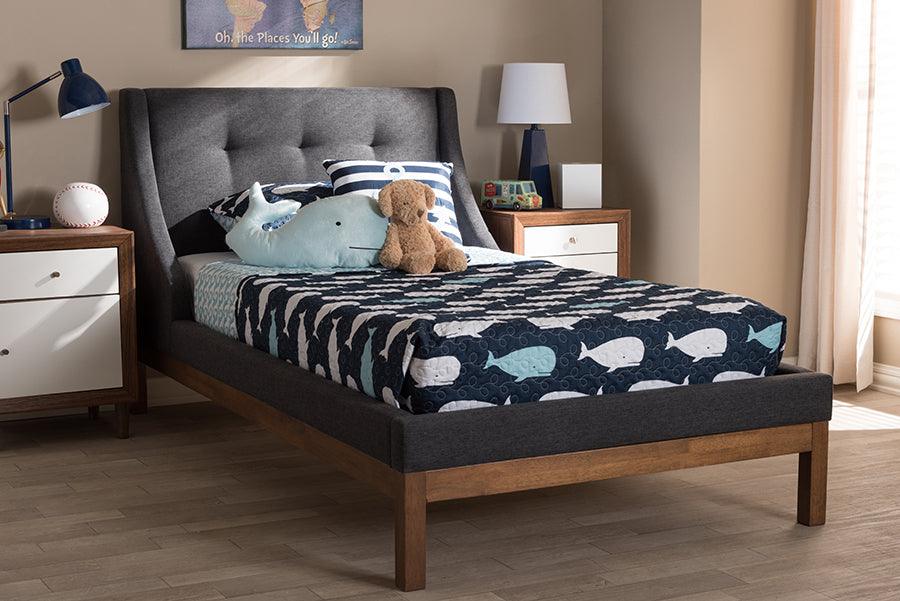 Baxton studio store clifford platform bed