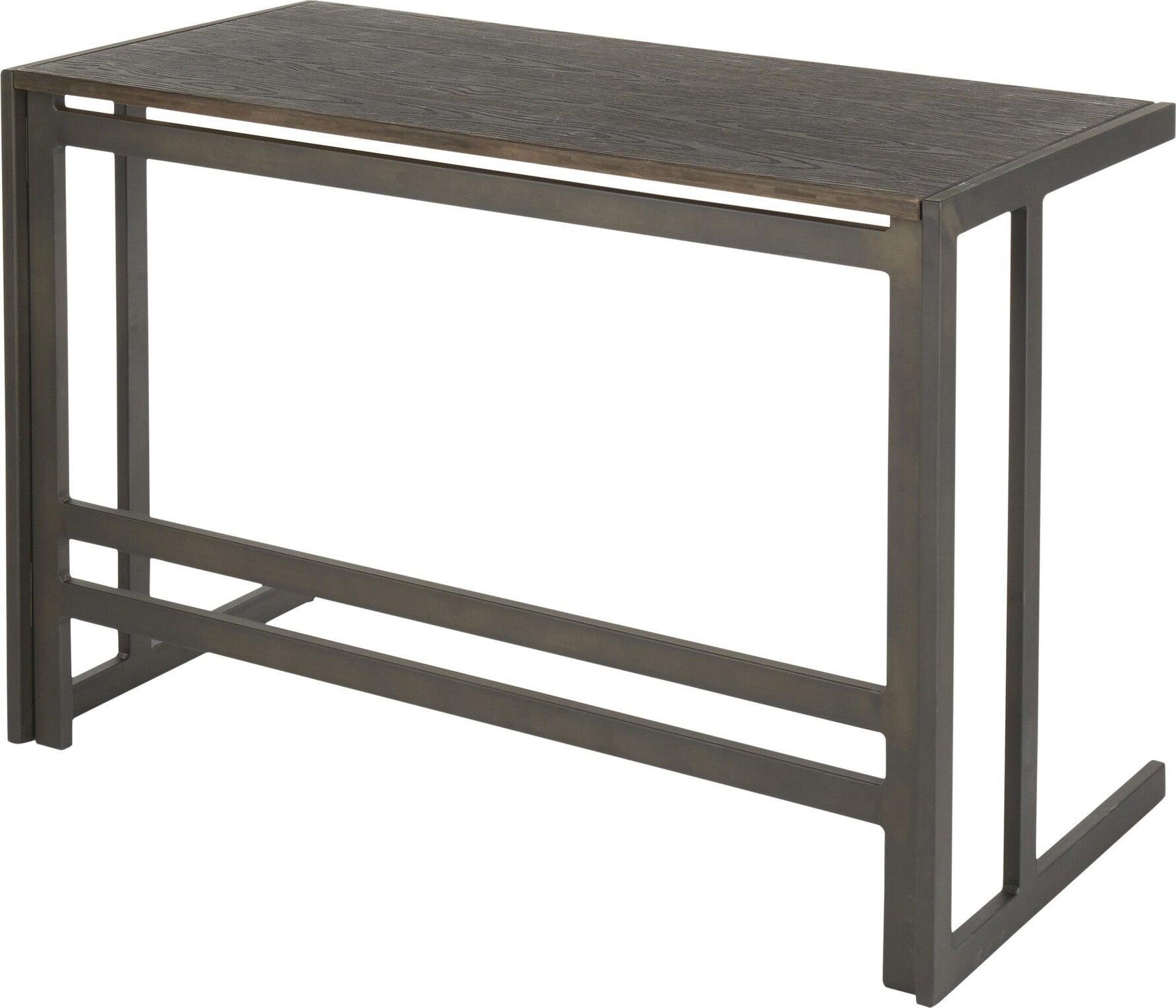 Lumisource Desks - Roman 45.25" Office Desk Espresso