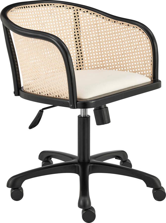 Euro Style Task Chairs - Elsy Office Chair Black