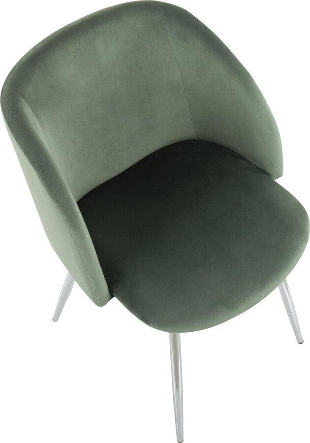 Sage velvet dining online chairs