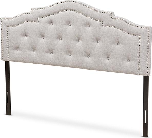 Wholesale Interiors Headboards - Edith Full Headboard Grayish Beige