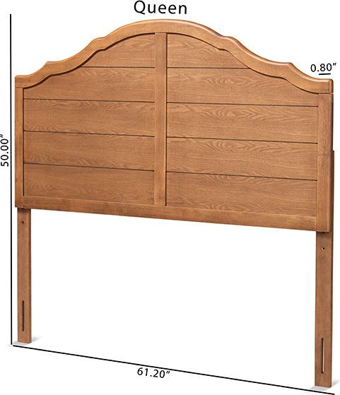 Wholesale Interiors Headboards - Clive Full Headboard Ash Walnut