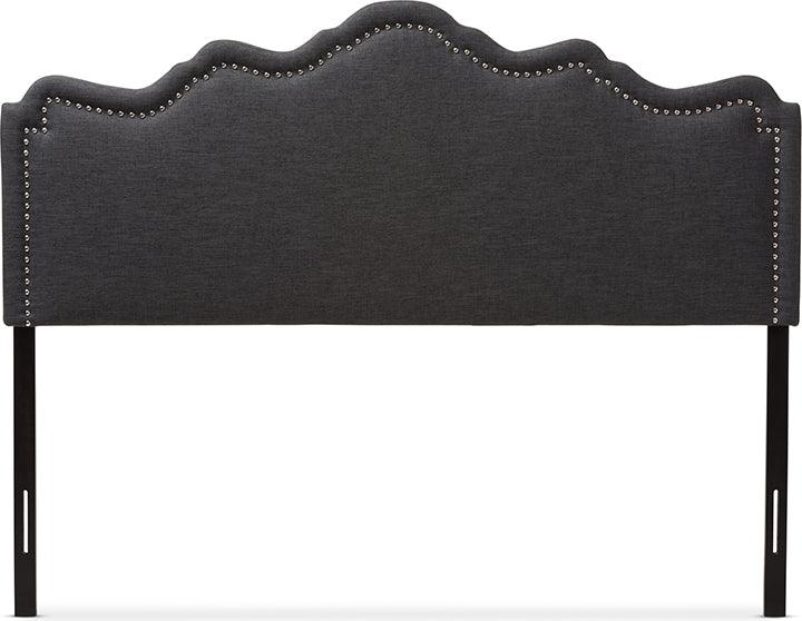 Wholesale Interiors Headboards - Nadeen King Headboard Dark Gray