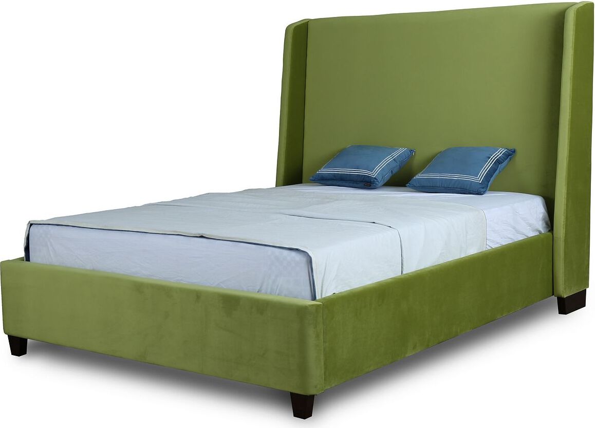 Manhattan Comfort Beds - Parlay Pine Green Full Bed